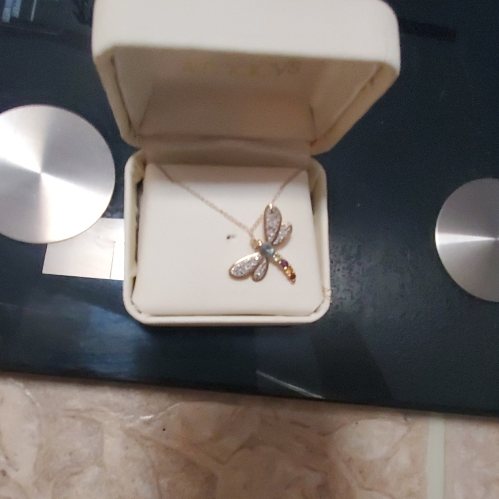 Dragonfly necklace